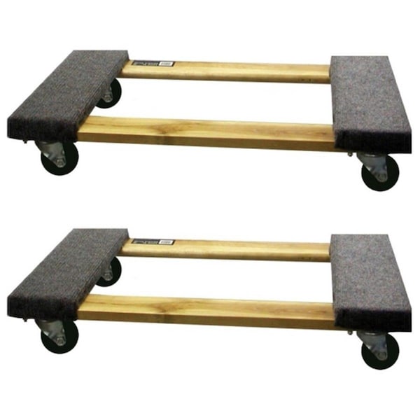 Pinpoint 2 Piece 1000 Lbs. Furniture Dolly Set, 2Pk PI9967 - main